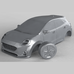 1.png STL file FORD PUMA 2020・Template to download and 3D print