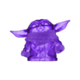 BABY YODA pose.stl STL file Baby Yoda - Grogu・3D print design to download