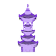 ZEN TOWER 4.obj 4 Stylized Chinese tower