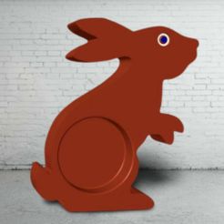 white-brick-background-designify.jpg Tea light holder bunny - Bunny with Tea light