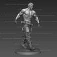 bryan5.jpg Tekken Bryan Fury Fan Art Statue 3d Printable