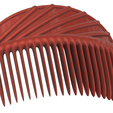 Hair-comb-15-v5-07.png FRENCH PLEAT HAIR COMB Multi purpose Female Style Braiding Tool hair styling roller braid accessories for girl headdress weaving fbh-15B 3d print cnc