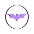 Cache_Symbole_Vide.stl Bat-Signal Batman Lamp