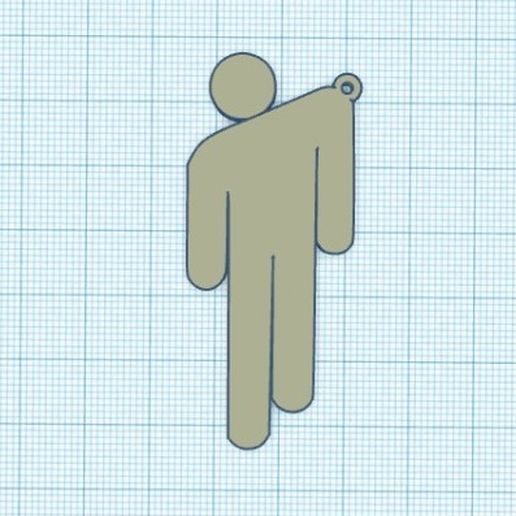 Billie Eilish Charm 3D model