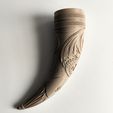 4.jpg Viking Drinking Horn