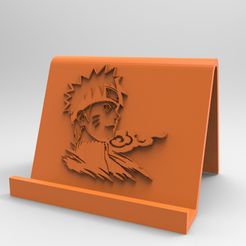7.jpg Free STL file naruto smarphone holder・Object to download and to 3D print, angelique65