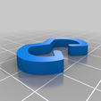 6xcable_holder.png Бесплатный STL файл Rotating cable holder・3D-печатная модель для загрузки