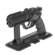 1.png Agent K's Pistol - Blade Runner - Printable 3d model - STL + CAD bundle - Personal Use