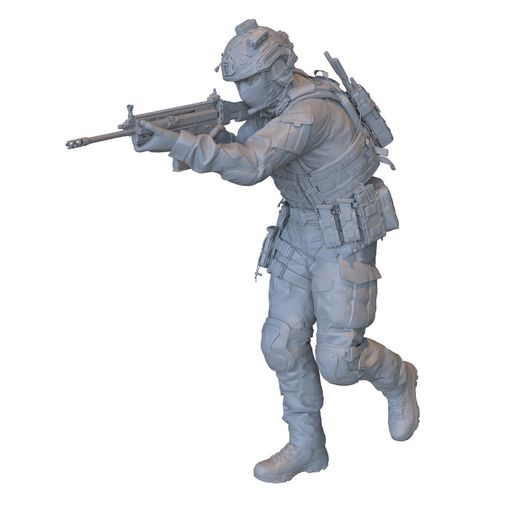 Archivo STL Modern soldier 11 🫡 ・Idea de impresión 3D para descargar・Cults