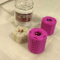 pic-20180511_142945_cr.jpg Archivo STL gratis Cojinete de bolas de recirculación lineal de 10mm (5 hileras) v2・Plan de la impresora 3D para descargar