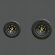 23423423.JPG STL file Nascar Wheels for Hot Wheels!・3D printable design to download