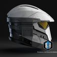 10006-2.jpg Imperial Mandalorian Commando Spartan Helmet Mashup - 3D Print Files