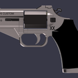 6.png Death Stranding - 357 Magnum revolver 3D model