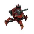 Sand-Crawler-tank-3-Mystic-Pigeon-Gaming.jpg Char à chenilles de sable avec diverses options d'armes (accessoires d'armes magnétiques en option)