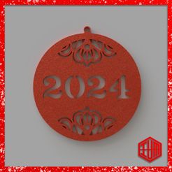 ADORNO-NAVIDAD-28F.jpg CHRISTMAS ORNAMENT 2024 #41 - CHRISTMAS TREE ORNAMENT