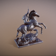 SanJorgeyeldragon_5.png Saint George and the Dragon statue for 3d print