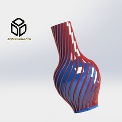 22.jpg Flower Vase: Twisted Fin pattern