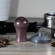 DSC03565.jpg Wood PLA Coffee Espresso Tamper