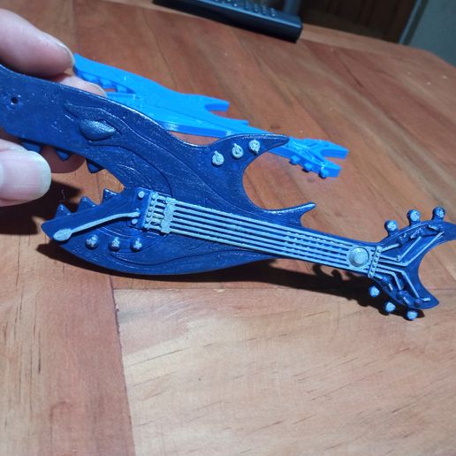 🎸 STREET SHARKS ROX GUITAR・ STL File for 3D printing・Cults