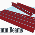 2.5-beams.png Beam Pack (H Beam / I Beam)  Shed/Warehouse/Barn