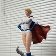 DSC_0053.jpg Power Girl Fan Art Statue 3d Printable
