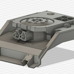Land Raider Fornt.jpg Бесплатный STL файл Ground Plunderer alternative Front・Дизайн 3D принтера для загрузки