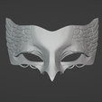 2.png CROW FRONT MASK 3D STL FILE | CROW FRONT DIGITAL FILE