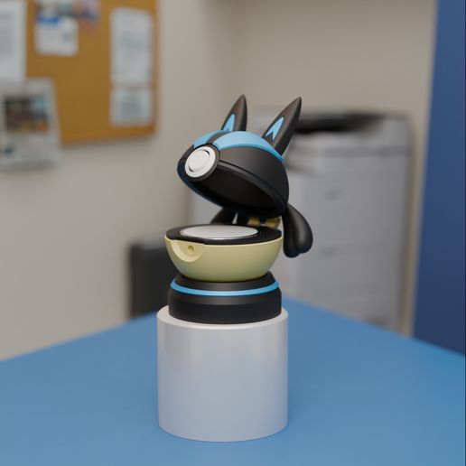 Lucario Pokeball Magsafe Holder