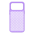 iphone-17_MAX_TPU2.stl.stl iPhone 17 Pro Max Case - Mesh, Solid & Flexible-Fit Versions