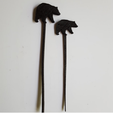 bears.PNG Great Outdoors Swizzle Sticks and Picks