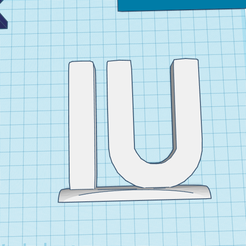 IU.png IU KPOP LOGO DISPLAY ORNAMENT