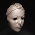3.png The Legend Of Zelda - Princess Zelda Cosplay Costume Face Mask 3D print model