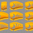 Stencils.jpg Archivo STL Señuelo de pesca Crankbait・Objeto para impresora 3D para descargar