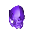 Finalobj.obj Faceless Skull Ring 3D print model