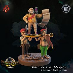Sancho-the-Mayor.jpg 3D file Sancho the Mayor・3D printing idea to download