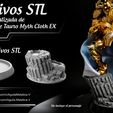 Archivos STL Base personalizada de Aldebatan de Tawio Myth Cloth EX We https://www.youtube.com/c/AguilaMetalica-V \_ https://www.facebook.com/Aguila.Metalica.V _—————————— OMe Mam ARI Saint Seiya Aldebarán de Tauro - Base 3D Print - Archivos STL.