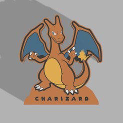 Capture-d’écran-2023-05-21-à-11.42.00.png STL file Charizard lamp・3D printing design to download