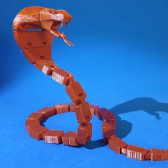 F1.jpg Free STL file Flexi Cobra・3D printer model to download