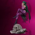 5.jpg Morrigan Aensland 3d print figure statue - darsktalkers MvC