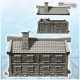 3.jpg Medieval corner house with fireplace and round dormer (4) - Medieval Gothic Feudal Old Archaic Saga 28mm 15mm