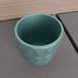 untitled3.png 3D Honeycomb Planter with 3D Stl File & Indoor Planter, Planter Pot, Desk Planter, Small Planter, Gift For Girlfriend, Unique Planter
