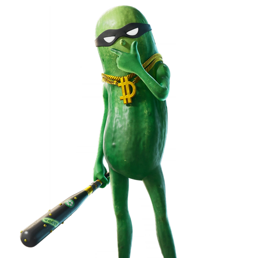 👨 BIG DILL PICKLE MAN FORTNITE SKIN・ STL File for 3D printing・Cults