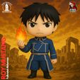 423.jpg Chibi Roy Mustang - FullMetal Alchemist FAN ART 3D Model