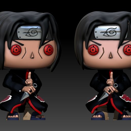 funko itachi uchiha 3D model