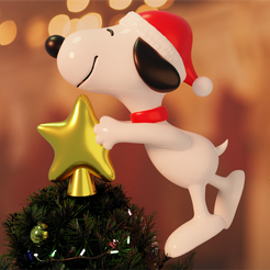 3.png Snoopy Star Christmas