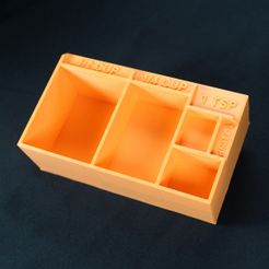 Block.jpg STL file Print-In-Place Kitchen Measuring Tool Cup Block・3D printing model to download