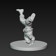 Ekran-goruntusu-2026-03-09-021004.png B-Boy Headspin Action Figure - Breakdancer Street Style Model - 3D Printable - STL - Hip Hop