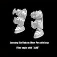 Jan8_New_Legs_2.jpg Fichier STL CUSTODES ACHILLUS & GALATUS DREADNOUGHT PERSONNALISÉ・Plan pour imprimante 3D à télécharger
