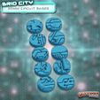 Grid-City-_25mm-Bases.jpg Grid City - Sci-fi Circuit Bases 25-90mm BUNDLE