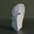 77.png Injured Face Mask - Superhero Cosplay Mask 3D print model
